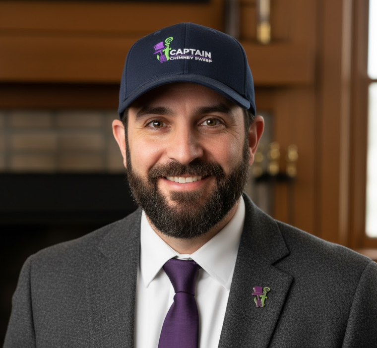 Captain Chimney Sweep owner - certified NFPA technician